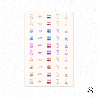 Line Icon Stickers - Touchup