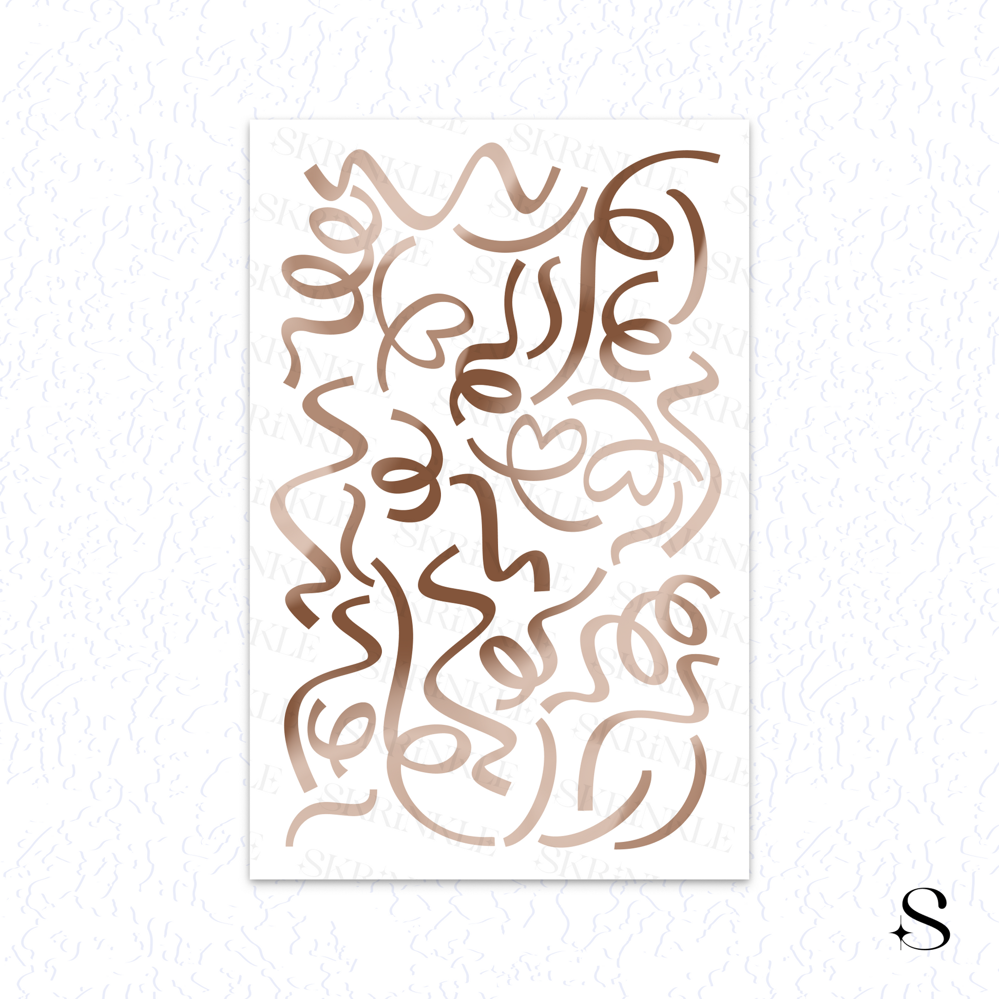 cute journal stickers on a white background